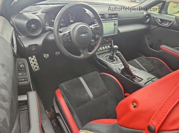 JF1ZDBE18S9700801 2025 SUBARU BRZ Blue Dashboard view