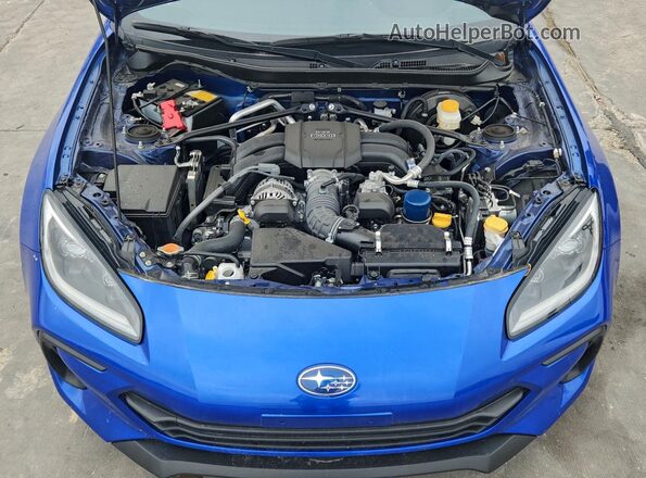 JF1ZDBE18S9700801 2025 SUBARU BRZ Blue Rear interior view