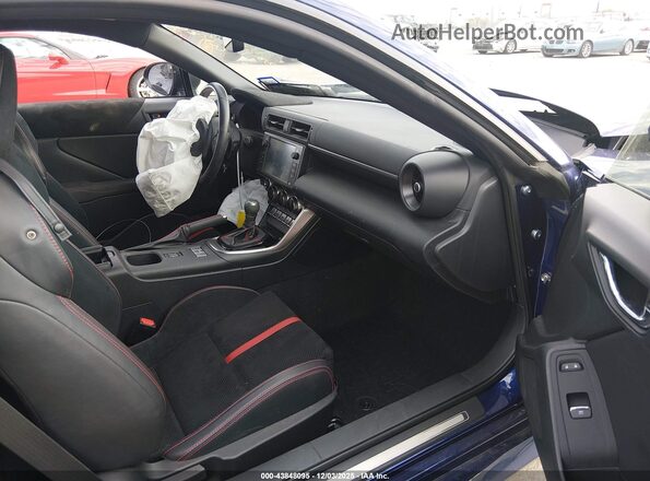 JF1ZDBF17N8703889 2022 SUBARU BRZ Blue Widok wnętrza z przodu