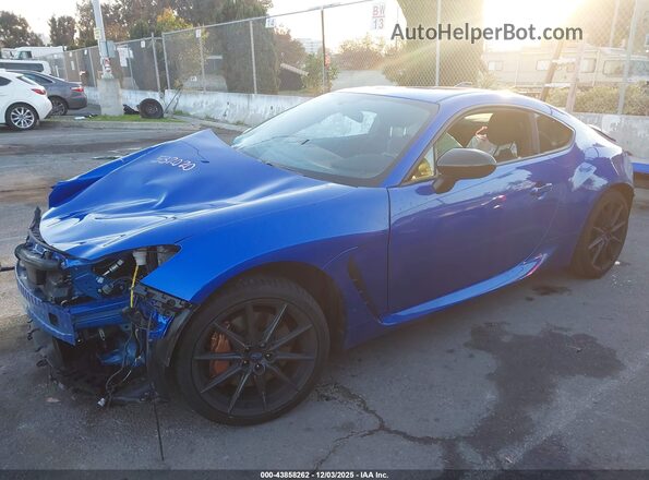 JF1ZDBS19S9701007 2025 SUBARU BRZ Blue წინა მარცხენა ხედი სამი მეოთხედიდან