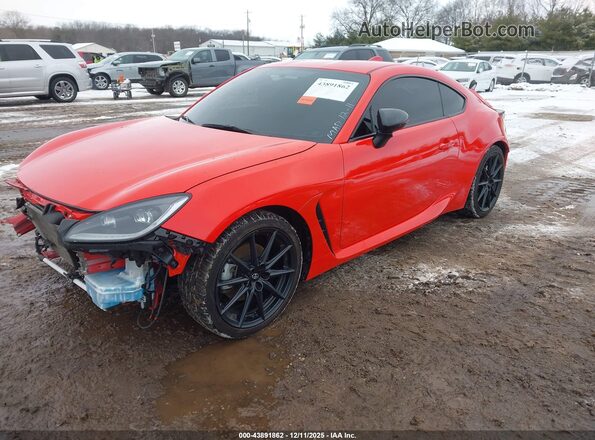 JF1ZNBE11P9757281 2023 TOYOTA GR86 Red Передня ліва чверть