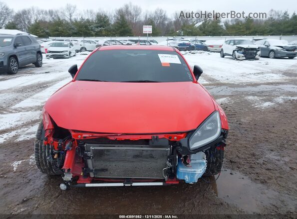 JF1ZNBE11P9757281 2023 TOYOTA GR86 Red Вид щитка приладів