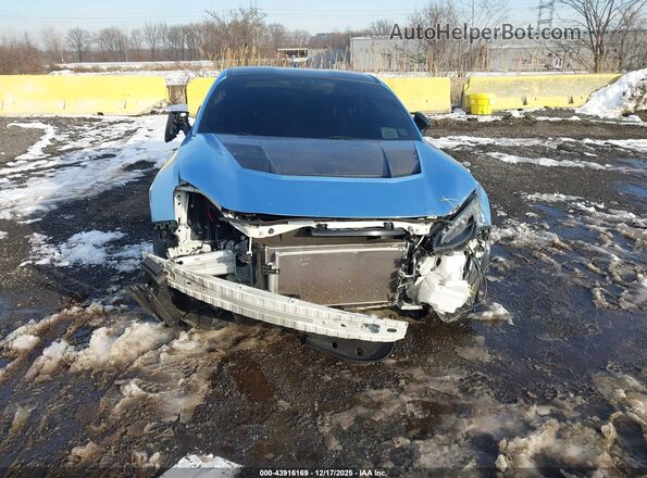 JF1ZNBE14P9762314 2023 TOYOTA GR86 Blue Front view