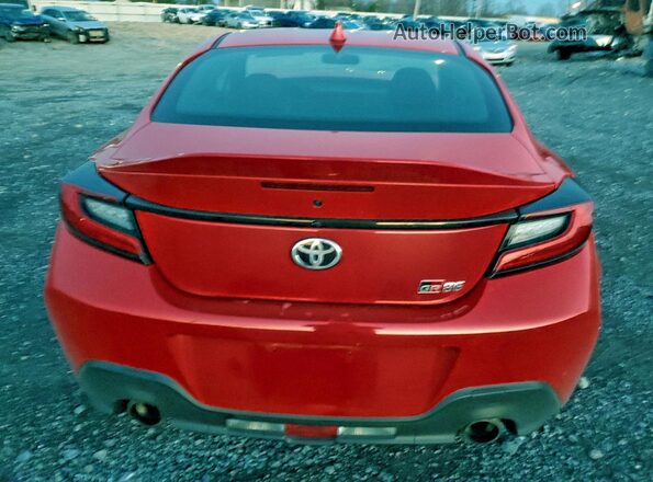 JF1ZNBE17S9753597 2025 TOYOTA GR Red Widok z tyłu