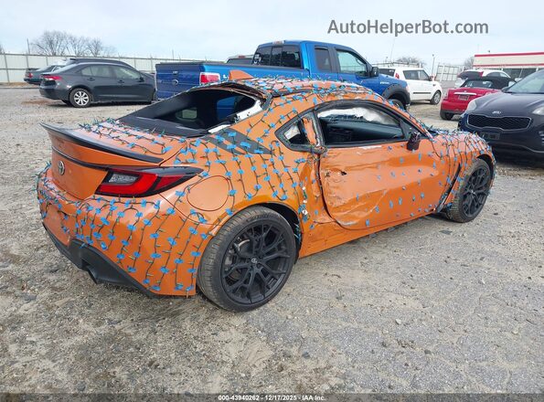 JF1ZNBG15P9755935 2023 TOYOTA GR86 Orange Հետևի աջ