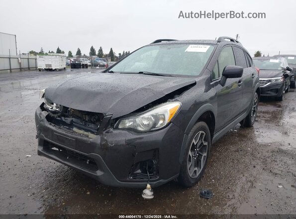 JF2GPABC6G8200210 2016 SUBARU CROSSTREK Gray Передня ліва чверть