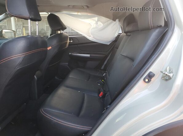JF2GPANC4H8267305 2017 SUBARU CROSSTREK Brown უკანა სავარძლების ხედი