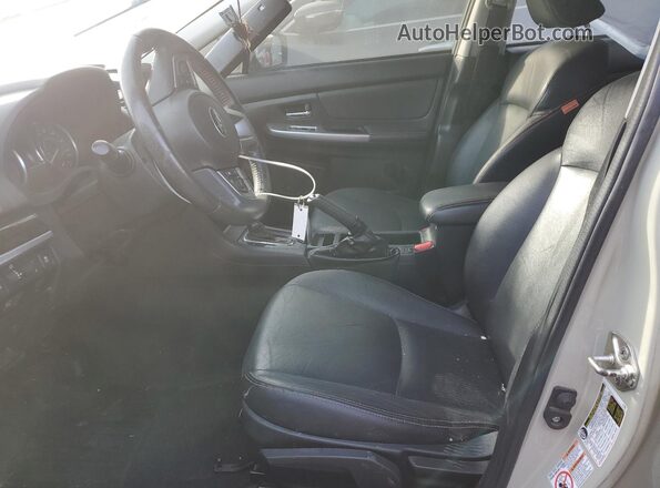 JF2GPANC4H8267305 2017 SUBARU CROSSTREK Brown წინა სალონის ხედი