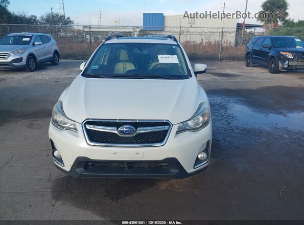 JF2GPBLC2GH223066 2016 SUBARU CROSSTREK HYBRID White Вид щитка приладів
