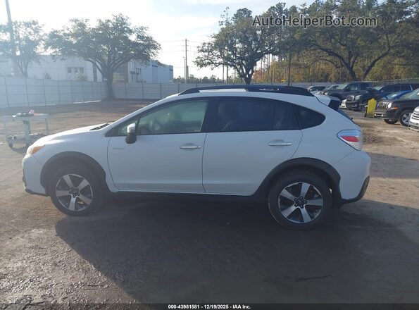JF2GPBLC2GH223066 2016 SUBARU CROSSTREK HYBRID White Панорамний вид салону 360°