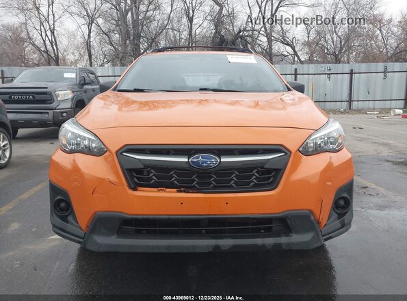 JF2GTAAC3LG220718 2020 SUBARU CROSSTREK Orange Вид щитка приладів