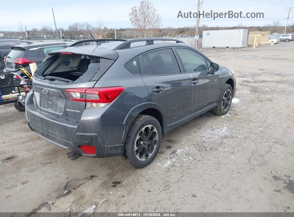 JF2GTABC3M8285207 2021 SUBARU CROSSTREK Gray Задня права чверть