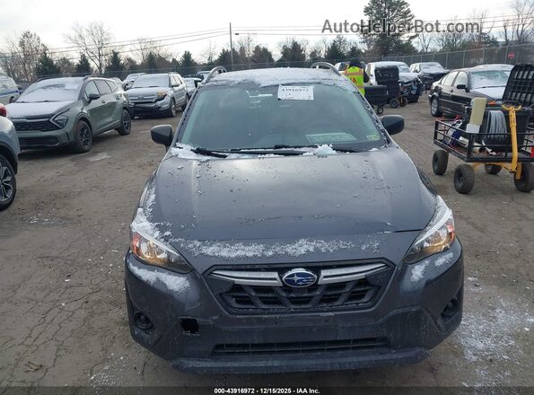 JF2GTABC3M8285207 2021 SUBARU CROSSTREK Gray Вид щитка приладів