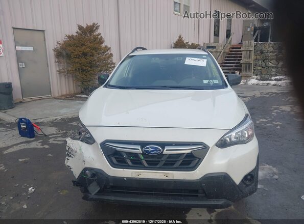 JF2GTABC6NH209711 2022 SUBARU CROSSTREK White Սարքավորումների վահանակի տեսք