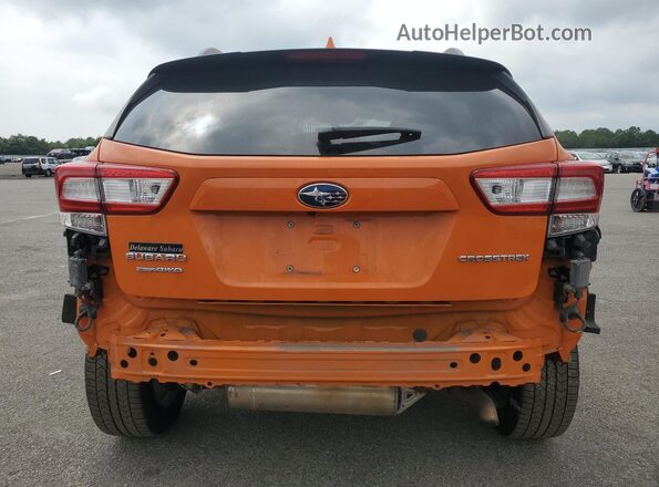 JF2GTACC2JH273866 2018 SUBARU CROSSTREK Orange 