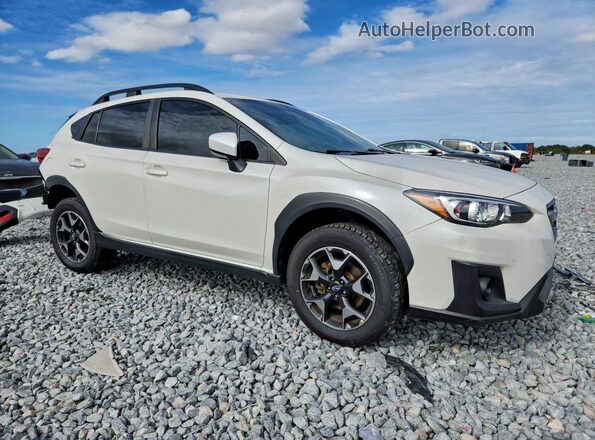 JF2GTACC7K8245286 2019 SUBARU CROSSTREK Белый Передняя правая четверть