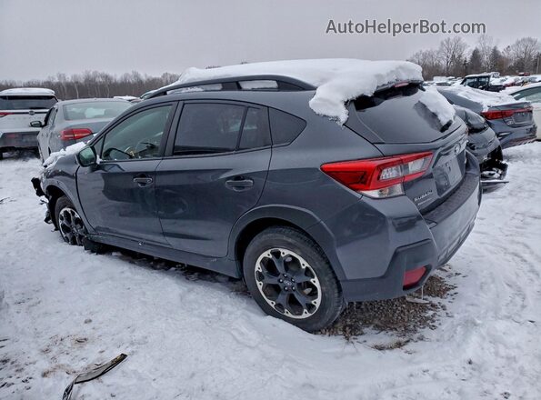 JF2GTAEC0NH262075 2022 SUBARU CROSSTREK Charcoal Trasero izquierdo