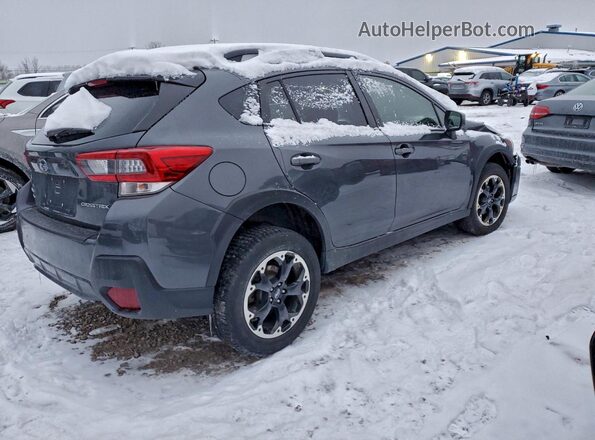 JF2GTAEC0NH262075 2022 SUBARU CROSSTREK Charcoal Trasero derecho