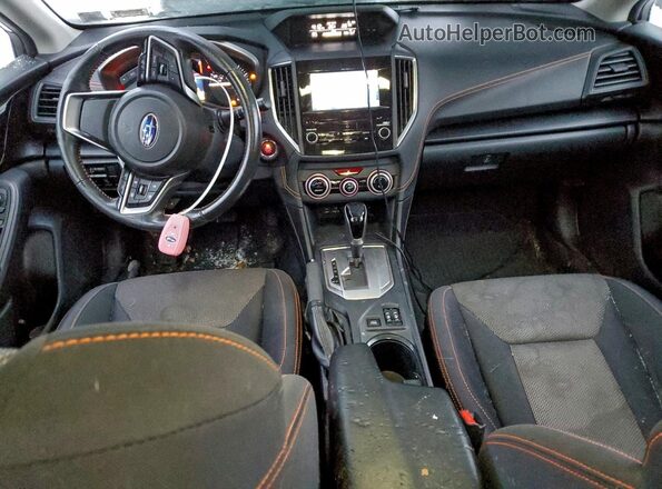JF2GTAEC0NH262075 2022 SUBARU CROSSTREK Charcoal Vista del salpicadero