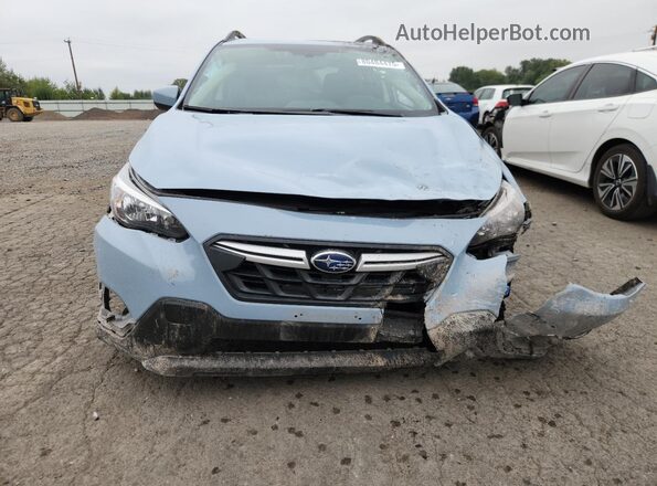 JF2GTAEC2M8374651 2021 SUBARU CROSSTREK Blue Вид спереду