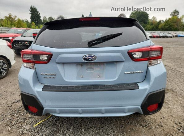 JF2GTAEC2M8374651 2021 SUBARU CROSSTREK Blue Вид ззаду