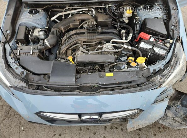 JF2GTAEC2M8374651 2021 SUBARU CROSSTREK Blue Вид підкапотного простору