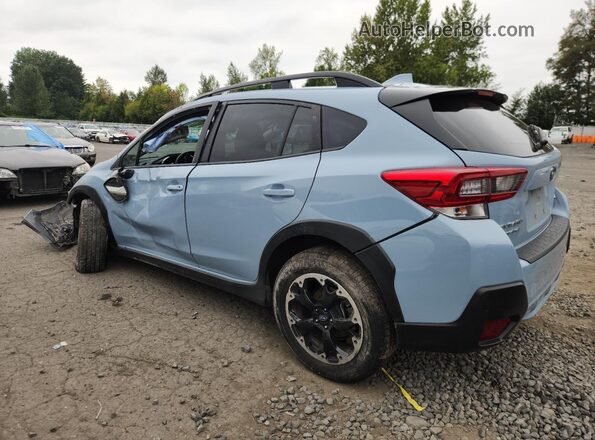 JF2GTAEC2M8374651 2021 SUBARU CROSSTREK Blue Задня ліва чверть