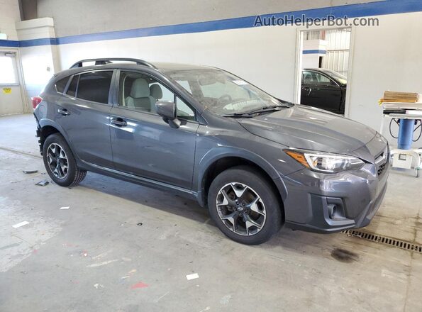 JF2GTAEC5LH242885 2020 SUBARU CROSSTREK Gray Передня права чверть