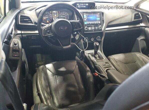 JF2GTALC3JH211196 2018 SUBARU CROSSTREK Blue Առջևի վահանակի տեսք
