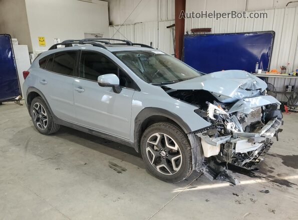 JF2GTALC3JH211196 2018 SUBARU CROSSTREK Blue Առջևի աջ