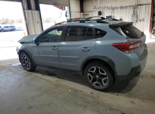 JF2GTALC3JH211196 2018 SUBARU CROSSTREK Blue Հետևի ձախ