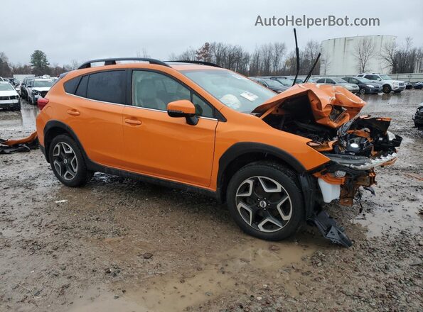JF2GTALC5JH300784 2018 SUBARU CROSSTREK Orange 