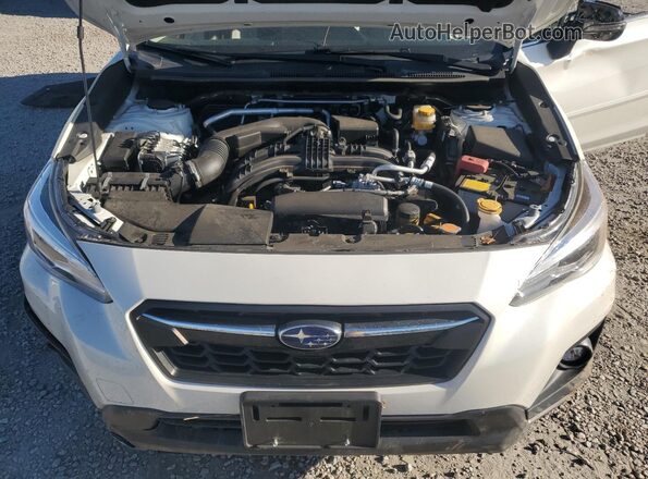 JF2GTAMC3LH236407 2020 SUBARU CROSSTREK White Սալոնի հետևի տեսք