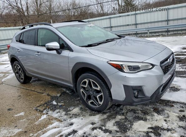 JF2GTAMC6L8203532 2020 SUBARU CROSSTREK Серебряный Передняя правая четверть