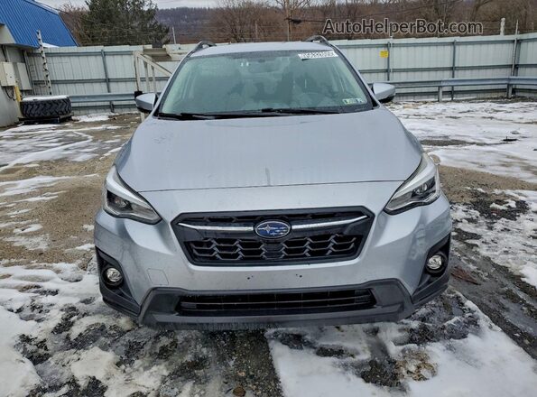 JF2GTAMC6L8203532 2020 SUBARU CROSSTREK Серебряный Вид спереди