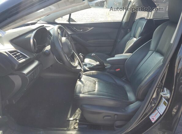JF2GTAMCXLH210984 2020 SUBARU CROSSTREK Black წინა სალონის ხედი