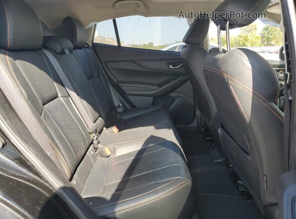 JF2GTAMCXLH210984 2020 SUBARU CROSSTREK Black უკანა სალონის ხედი