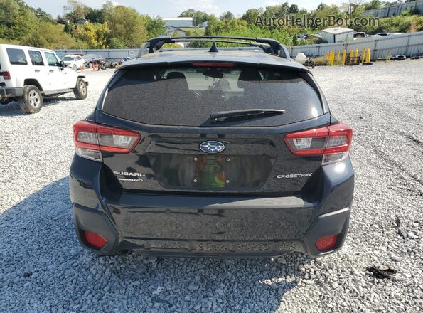 JF2GTAMCXLH210984 2020 SUBARU CROSSTREK Black უკანა ხედი
