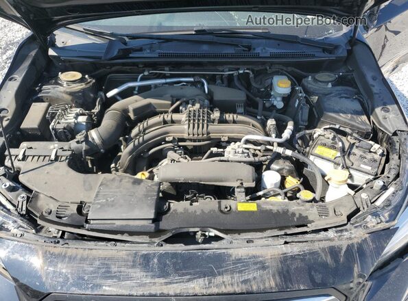 JF2GTAMCXLH210984 2020 SUBARU CROSSTREK Black ძრავის განყოფილების ხედი