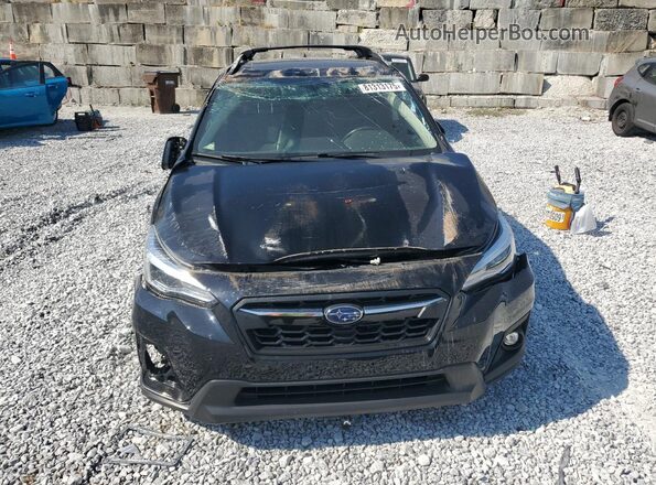 JF2GTAMCXLH210984 2020 SUBARU CROSSTREK Black წინა ხედი