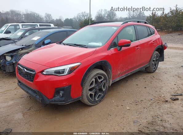 JF2GTANC4L8216004 2020 SUBARU CROSSTREK Red Vista tres cuartos delantera izquierda