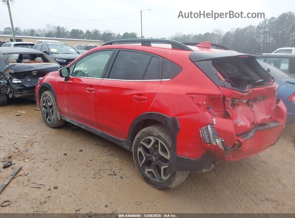 JF2GTANC4L8216004 2020 SUBARU CROSSTREK Red Trasero izquierdo
