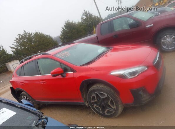 JF2GTANC4L8216004 2020 SUBARU CROSSTREK Red Vista interior trasera