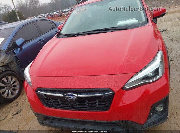 JF2GTANC4L8216004 2020 SUBARU CROSSTREK Red Vista del cuadro de instrumentos