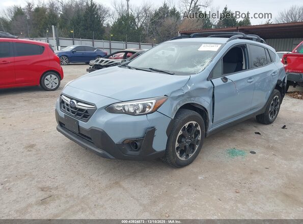 JF2GTAPC1N8212671 2022 SUBARU CROSSTREK Blue Przód lewy