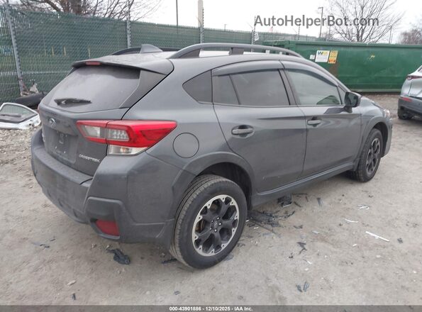JF2GTAPC7NH228423 2022 SUBARU CROSSTREK Gray Trasero derecho
