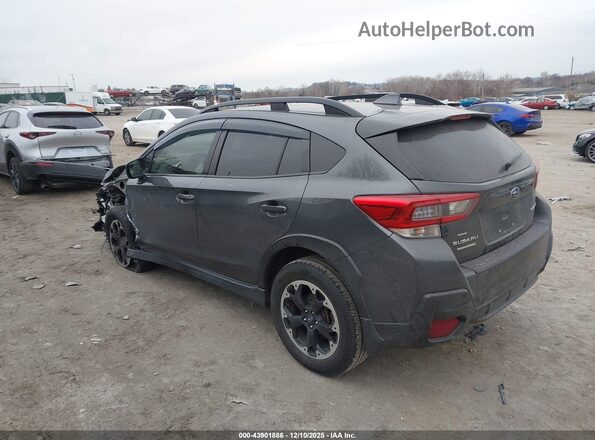 JF2GTAPC7NH228423 2022 SUBARU CROSSTREK Gray Trasero izquierdo