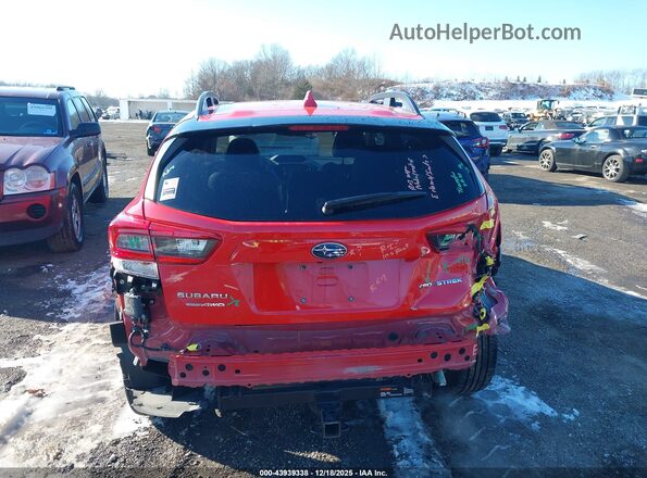 JF2GTHMC4NH279455 2022 SUBARU CROSSTREK Red 