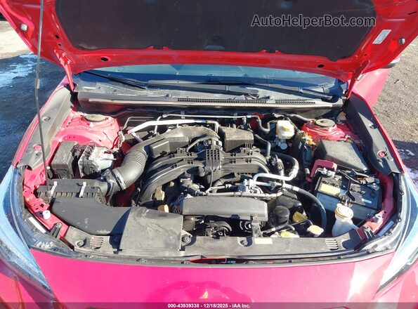 JF2GTHMC4NH279455 2022 SUBARU CROSSTREK Red Vista trasera
