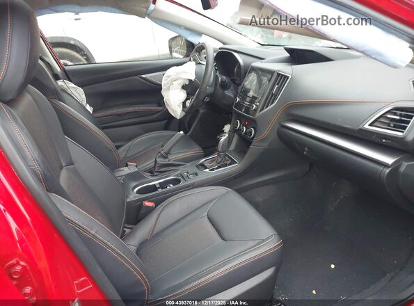 JF2GTHMC5P8274784 2023 SUBARU CROSSTREK Красный Вид салона спереди